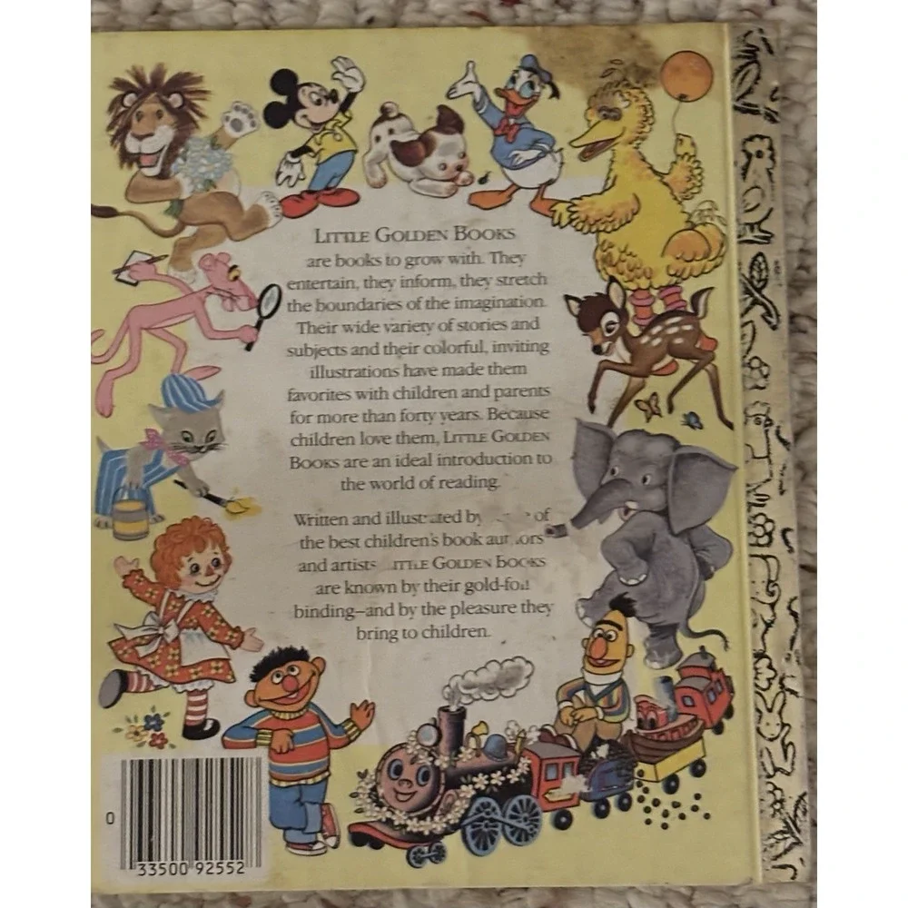Vintage Little Golden Book  The Animals of Farmer Jones